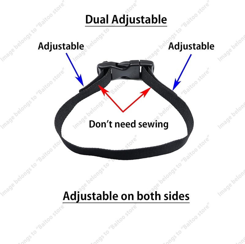 Baitoo Side Release Buckles Heavy Duty Plastic Buckle Snap Clips Clasps Backpack Buckle Replacement for Strap - Image 4
